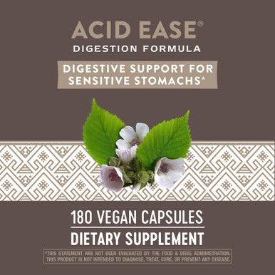 Nature's Way Acid-Ease, digestion formula for sensitive stomachs, 180 Capsules