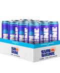 Sunshine Sparkling Energy Drink, Variety Pack with Daily Essential Vitamins, 360mg of Electrolytes, 70mg of Natural Caffeine, 12 Fl Oz (Pack of 12)