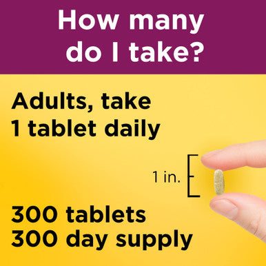 Nature Made Women'S Multivitamin Tablets 300 Count For Daily Nutritional Support