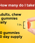 Nature Made Maximum Strength Dosage Vitamin C 1000mg per Serving Adult Vitamin C Immune Support Gummies 80 Gummies for Daily Immune Support 20 Day Supply