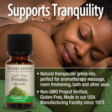 Nature'S Answer Nature s Answer USDA Organic Frankincense Essential Oil 100% Pure | Natural Aromatherapy Oil for Diffuser/Humidifier Steam Distilled 0.5 fl oz. (15ml) | Made in USA