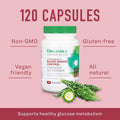 Organika Blood Sugar Control (Formerly Cr-Bitter Melon) 120 Caps