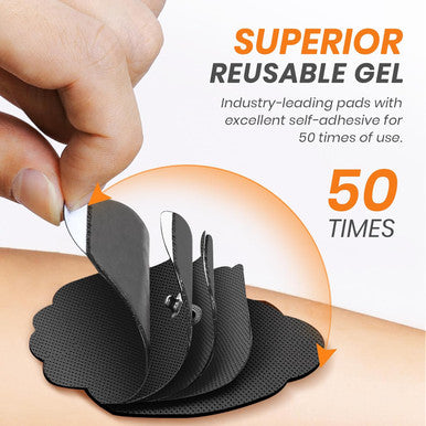 Avcoo 3-In-1 Tens Unit Muscle Stimulator With 30 Modes 40 Intensities Tens Machine For Gradual Back Pain Relief Therapy Rechargeable Ems Unit Massager With 12 Tens Electrode Pads A Storage Bag