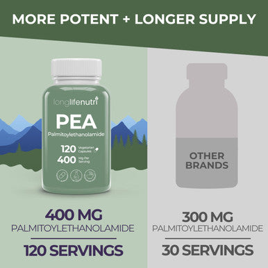 Longlifenutri Palmitoylethanolamide (Pea) 400Mg