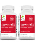 Terry ly Sucontral D - 60 Capsules, Pack of 2 - 100 mg Hintonia Latiflora - Supports Carbohydrate Metabolism - Non-GMO, - 120 Total Servings