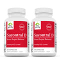 Terry ly Sucontral D - 60 Capsules, Pack of 2 - 100 mg Hintonia Latiflora - Supports Carbohydrate Metabolism - Non-GMO, - 120 Total Servings