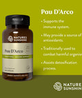 Nature'S Sunshine Pau D Arco 100 Capsules | Supports The Immune System Provides Antioxidants And Assists The Natural Detoxifi
