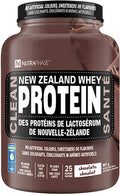 NutraPhase Clean New Zealand Whey Protein Chocolate, 25 Servings