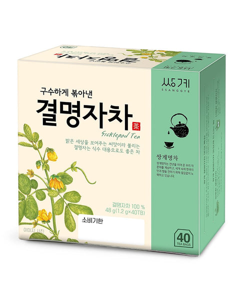 Ssanggye Wild Mulberry Leaves Tea 1.0g X 40 Tea Bags, Premium Korean Herbal Tea Hot Cold Herb Savory 4 Seasons Made in Korea