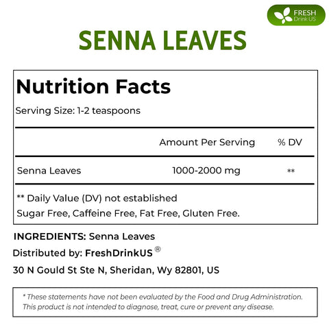 FreshDrinkUS, Premium 50 Mulberry Leaf Tea Bags, 100% Natural & Pure from Mulberry Leaves. Herbal Tea. Made with Natural Material Tea Bags. No Sugar, No Caffeine, No Gluten, Vegan.