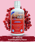 Drucker Labs 2.0 Organic Liquid Trace Minerals, Liquid Multivitamin For Kids, Immune Support, Non Gmo, Dairy Free, Gluten Free, Magnesium, Vitamin D, C, E, Zinc, (32 Oz., Fruity Raspberry)