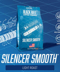 Black Rifle Coffee Company Silencer Smooth Light Roast Whole Coffee Beans 12 Oz Bag