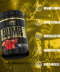 EPN Supplements Hydrapump | #1 New Stim Free Pre Workout Powder W/ Nitric Oxide Booster, Electrolytes & Nootropics | Pumps, Focus, Stamina, Muscle Growth, Hydration, Caffeine Free & Non Stimulant - Cherry Blast
