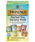 Twinings Lemon & Ginger, Caffeine-Free Herbal Tea Bags, 100 CT Box (1 Pack) | Spicy & Tangy, Ginger, Lemon Peel, Lemongrass, Blackberry Leaves, Soothe Digestion, 100 Foil Lined Individually Wrapped Bags