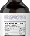 Carlyle Liquid Ionic Magnesium 400 mg | 4 oz | Vegetarian Non-GMO & Gluten Supplement | Vital Trace