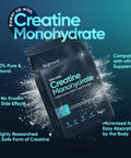 Weightworld Creatine Monohydrate Powder 1kg (330 Servings) | 200 Mesh Micronised Unflavoured & Vegan | Creatine Powder | Performance & Muscle Strength | Creatine Nutritional Supplements for Post & Pre Workout