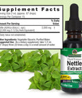 Nature'S Answer Alcohol- Nettle Leaf 2000mg 1oz Extract | Prostate Suppot | Concentrated Dark Green Nettle Leaf Herbal Supplement | Non-GMO Kosher Gluten- | Single Count