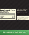 Optimum Nutrition Instantized Bcaa Capsules Keto Friendly Branched Chain Essential Amino Acids 1000Mg 60 Count