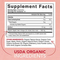 Organic Apple Cider Vinegar Gummies with The Mother USDA Organic Vegan NonGMO Verified 60 Vegan Gummies