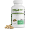 Bronson Maca Root (From 500Mg 4:1 Extract Equivalent To 2000Mg Per Serving), Lepidium Meyenii - Non-Gmo, 250 Vegetarian Capsules