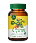 MegaFood Baby & Me 2 Prenatal Vitamin & Minerals - Vitamins For Women - With Folate (Folic Acid Natural Form) Choline Iron Iodine Vitamin C Vitamin D And More - 120 Mini Tabs (30 Servings)