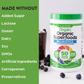 Orgain Organic Green Superfoods Powder Original Antioxidants 1 Billion Probiotics Vegan Dairy Gluten Kosher NonGMO 0.62 Pound Packaging May Vary
