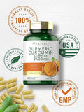 Carlyle Turmeric Curcumin Supplement 2400mg | 180 Powder Capsules | Herbal Complex | Non-GMO Gluten Formula