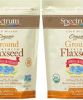 Spectrum Essentials Organic Ground Flaxseed, 24 oz.