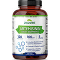 Zazzee High Absorption Artemisinin 100 Mg Per Capsule 120 Vegan Capsules With 5 Mg Bioperine For Maximum Absorption Sweet