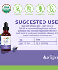 Maryruth's Iron Supplement For Toddlers 2 Fl Oz