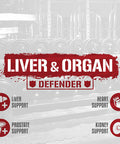 5% Nutrition 2-Stack | Liver & Organ Defender + Test Booster | Liver, Kidney, & Heart Support + Testosterone, Muscle Builder, Male Vitality, Energy & Stamina
