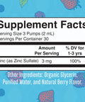 Maryruth Organics Toddler Liquid Ionic Zinc Sulfate with Organic Glycerin for Immune Support | Vegan | Formulated for Ages 1-3 | 1 Month Supply | 2 Fl Oz