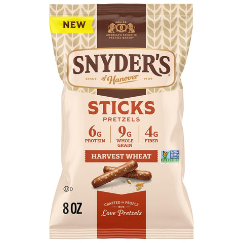 Snyder's of Hanover Pretzels, Braided Pretzel Twists Honey Wheat, 12 Oz