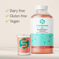 Symprove Strawberry and Raspberry 4 Week Pack Daily Essential Gut Health Supplement Probiotic Drink with Live Bacteria Vegan 4x500ml