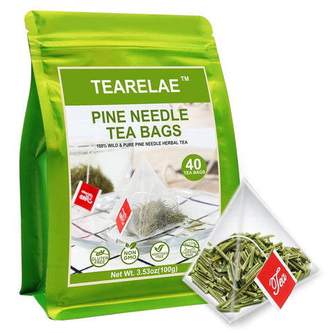 TEARELAE - White Mulberry Leaf Tea Bags, 30 Count - Premium Mulberry Tea - Caffeine-free - Non-GMO - Lightly Sweet & Refreshing - Support for Healthy Digestion