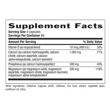 Country Life Target-Mins Calcium Magnesium With Vitamin D-Complex 1000Mg/500Mg/10Mcg 240 Vegan Capsules Certified Gluten Free Certified Vegan Verified Non-Gmo Verified