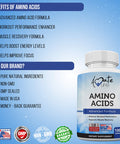 Amino Acids Supplement Post Workout Enhancer Essential Amino Energy to Support Muscle Recovery Advanced Energy Booster Non-GMO Formula 100 Tablets Made in USA by Amate Life