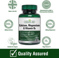 Natures Aid Calcium Magnesium and D3 Helps Maintain Normal Bones Teeth and Muscle Function Vegan 90 Tablets