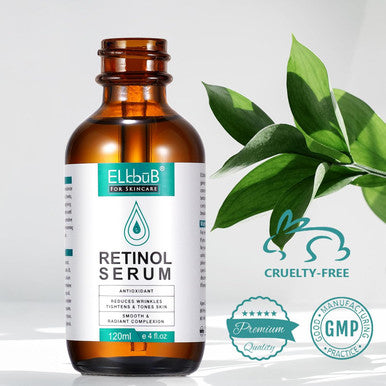 Elbbub Retinol Serum - Retinol Liposome Delivery System with Hyaluronic Acid and Vitamin E Aloe Anti Aging Retinol Serum for Skin Repair Fine Line and Wrinkles