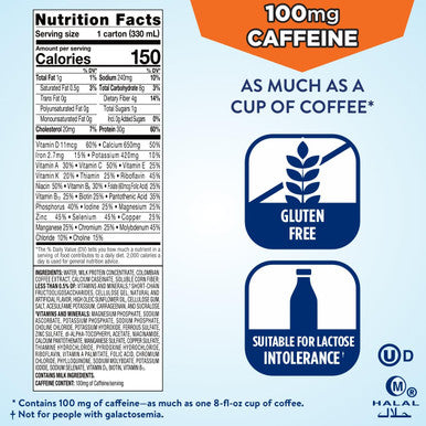 Ensure Max Protein Nutrition Shake With 30G Of Protein 1G Of Sugar High Protein Shake Milk Chocolate W/Caffeine 11 Fl Oz (Pack Of 12)
