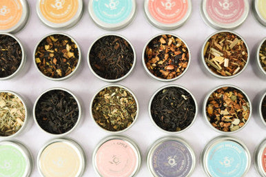 Teabloom Exceptional Loose Leaf Tea Chest World's Largest Tea Collection with 24 Varieties of USDA Organic Black Green White Oolong and Herbal Loose Tea Blends