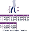 Jobst Relief Knee High Extra Firm Compression 30-40Mmhg Beige Small each By Jobst