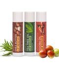 Desert Essence Lip Rescue Therapeutic with Tea Tree Oil - 0.15 Oz - Pack of 4 - Antiseptic Balm - For Cracked Lips, Cold Sores - For Softer, Smoother Lips - Unscented - Vitamin E - Aloe Vera
