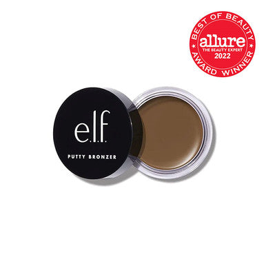 e.l.f. Putty Bronzer Creamy Highly Pigmented Formula Creates a LongLasting Bronzed Belle Glow Infused with Argan Oil Vitamin E 0.35 Oz