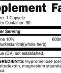 Primaforce Turkesterone 600mg 90 Capsules - Non-GMO & Gluten Supplement