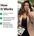 Force Factor Noni Fruit Chews for Immunity and Skin Health Support Noni Juice Supplement Plant-Based Antioxidant Superfood Chews Gluten- & Vegan Apple Berry Flavor 30 Soft Chews