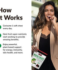 Force Factor Noni Chews for Immunity and Skin Health Support, Noni Juice Supplement, Plant-Based Antioxidant Superfood Chews, Gluten-Free, & Vegan, Apple Berry Flavor, 30 Soft Chews