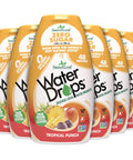 Sweetleaf Water Drops Tropical Punch Sugar- Water Enhancer Drops Stevia & Monk Fruit Sweetener Water Flavoring 1.62 Oz (Pack of 6)