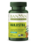 Banyan Botanicals Manjistha Tablets Made From Pure Manjistha Powder Organic Skin Supplement For Natural Blood Cleanse & Lymphatic System Support* 90 Tablets Non-Gmo Sustainably Sourced Vegan