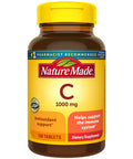 Nature Made Vitamin C 1000 Mg Tablets 100 Count To Help Support The Immune System (Pack Of 3)